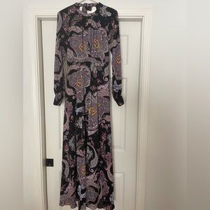Express paisley print maxi dress